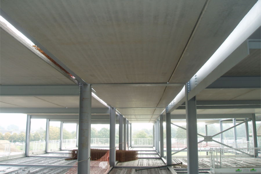 Lattice girder Slabs